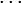 \cdots 