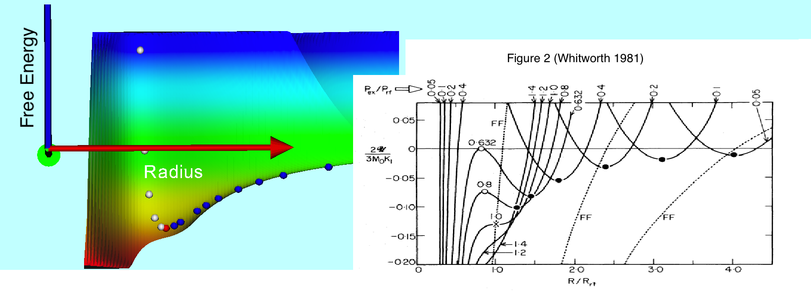 Whitworth's (1981) Isothermal Free-Energy Surface